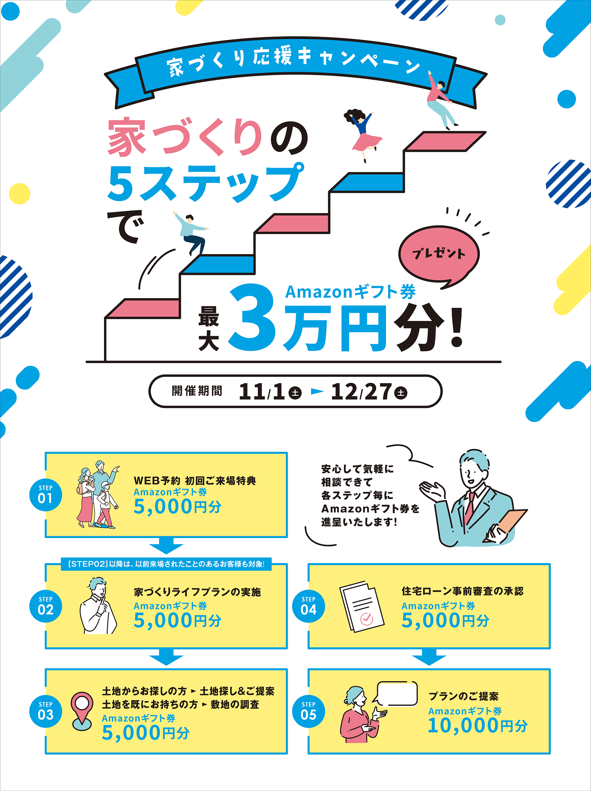 ご予約の方へ期間限定キャンペーン!