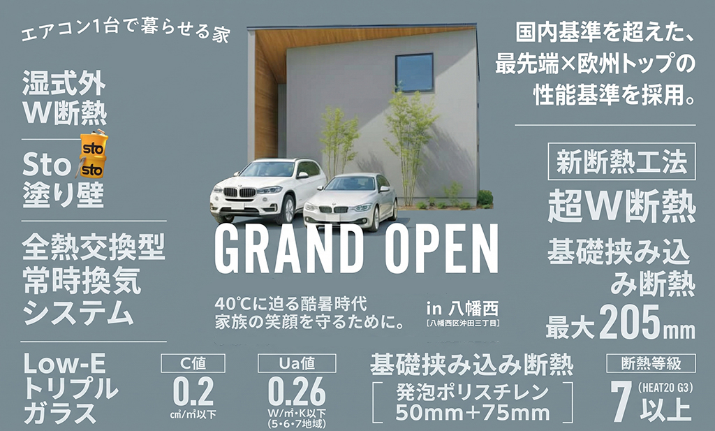 沖田モデルハウスグランドオープン